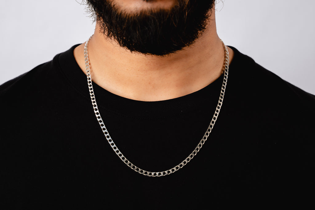 SQUARE CUBAN LINK CHAIN (7mm)