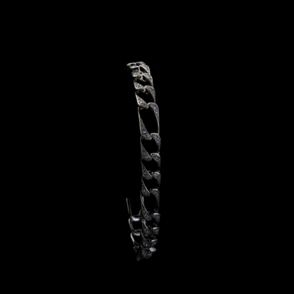 ICED FIGARO LINK BRACELET (8mm)