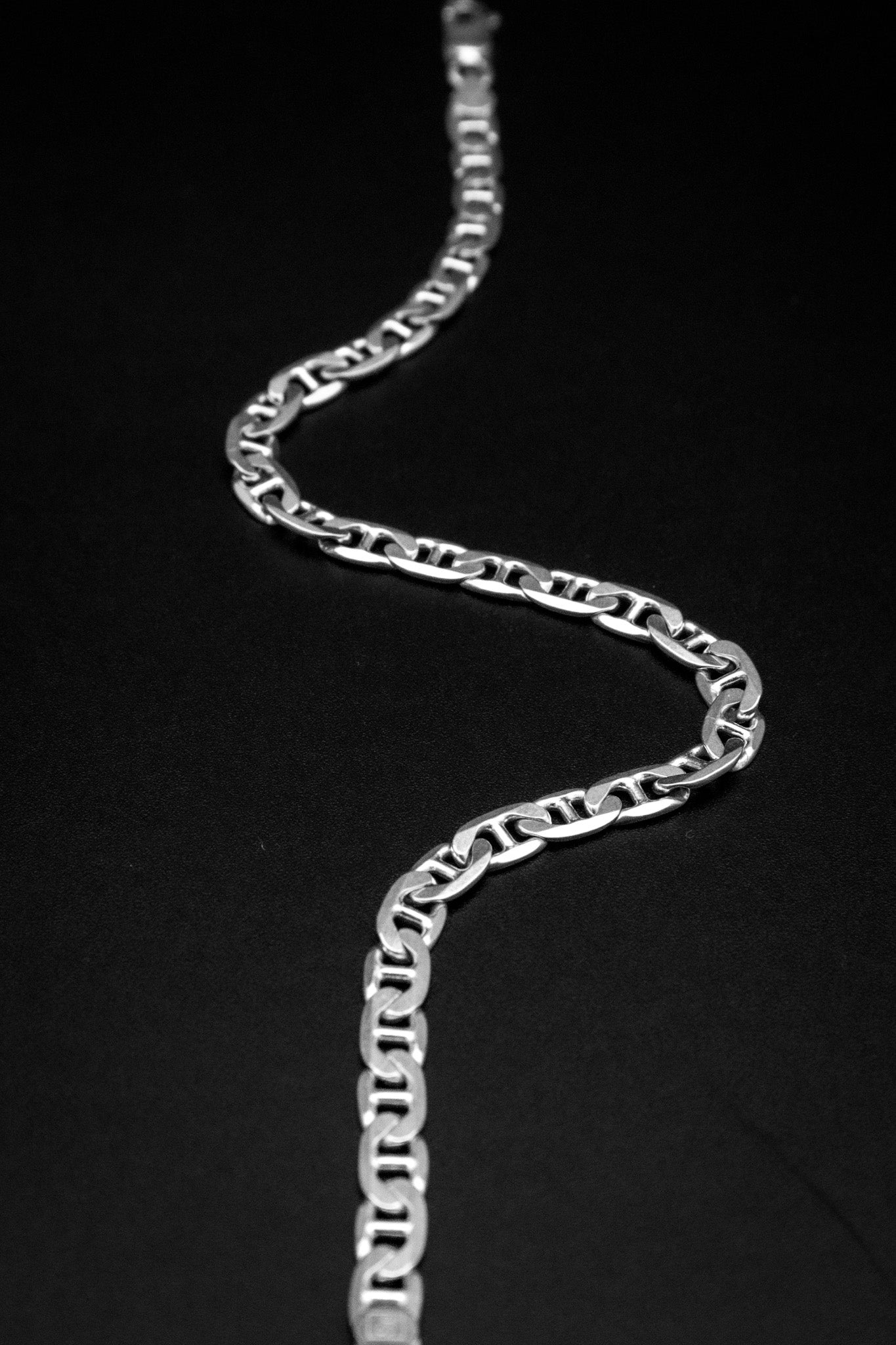 Mariner Link Bracelet in 925 Sterling Silver, 3mm