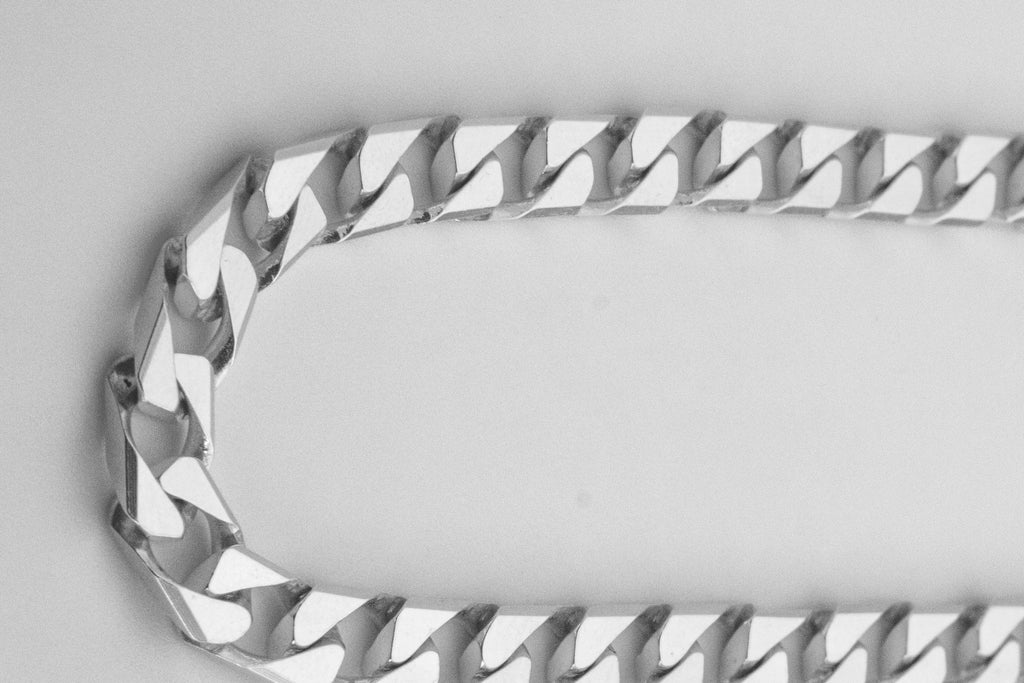 SQUARE CUBAN LINK BRACELET (4mm)