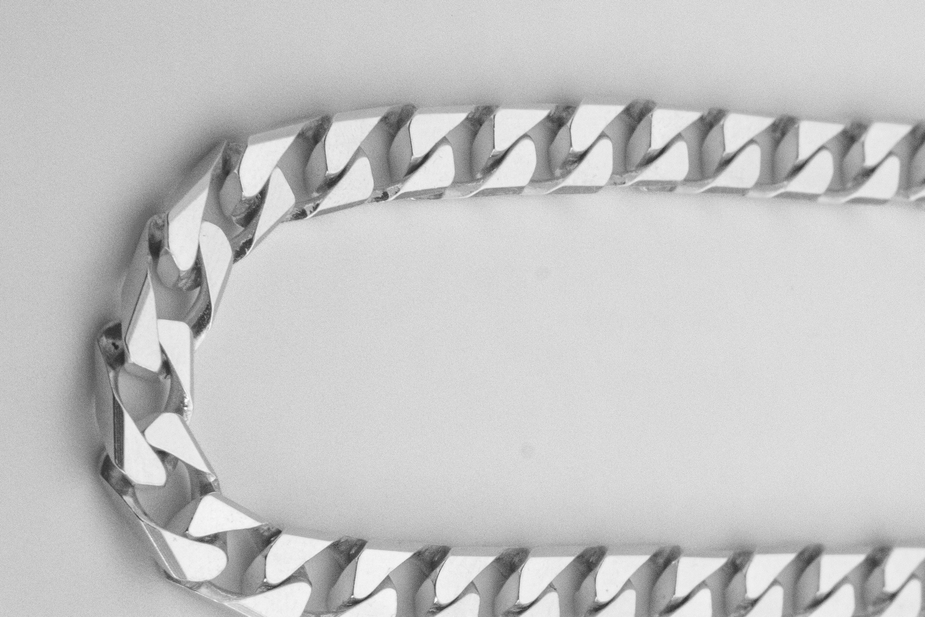 SQUARE CUBAN LINK BRACELET (4mm)