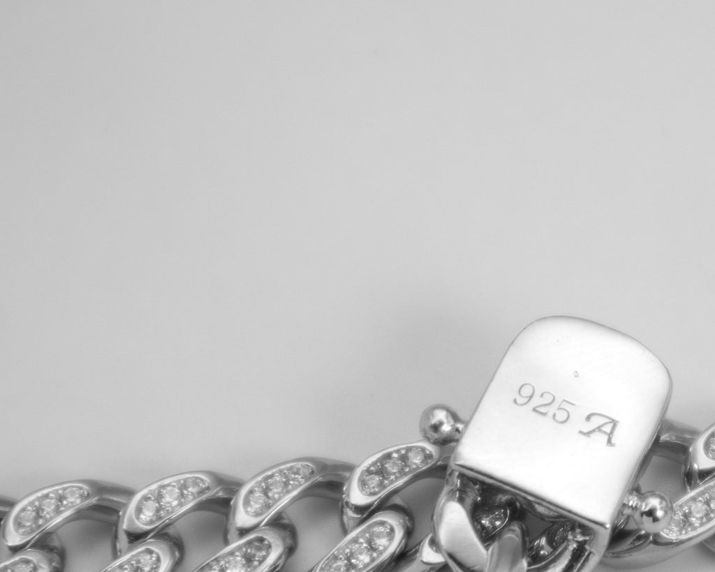 ICED CUBAN LINK BRACELET (8mm)