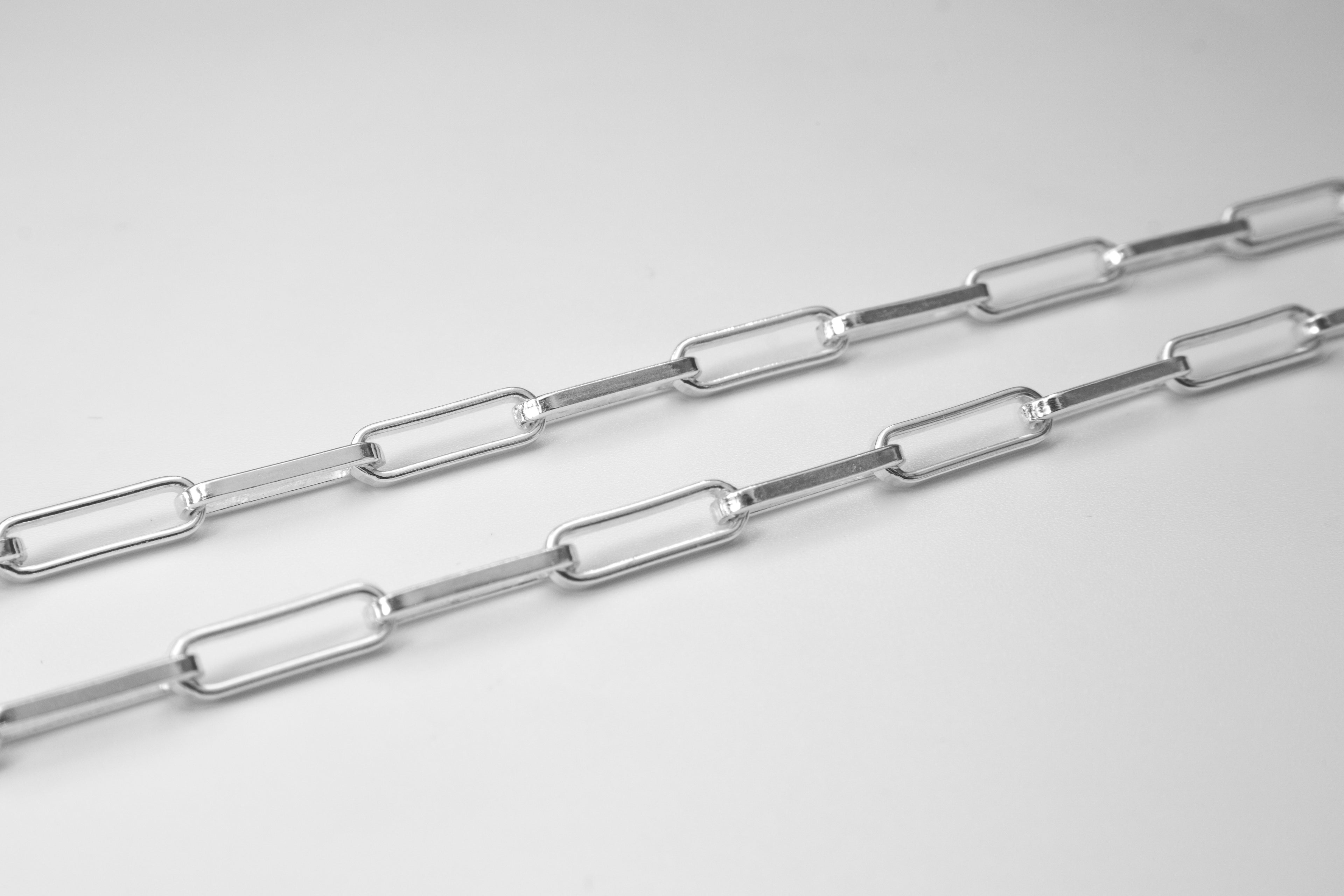 LOCK LINK NECKLACE (4mm)