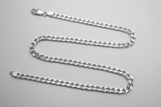 SQUARE CUBAN LINK CHAIN (7mm)