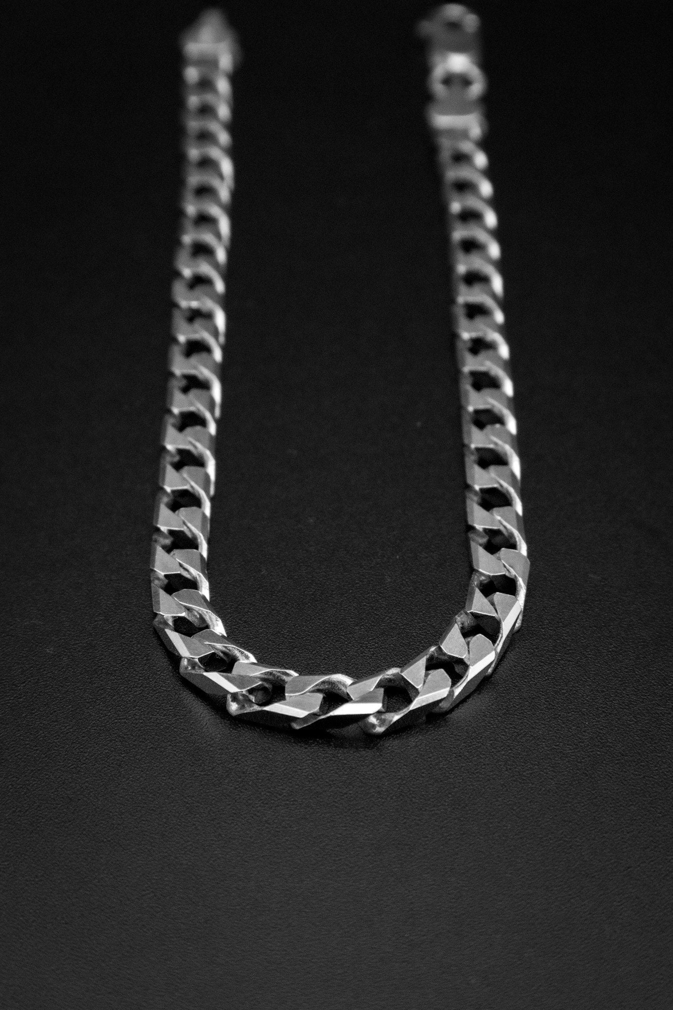 Square Cuban Link Bracelet in 925 Sterling Silver, 4mm