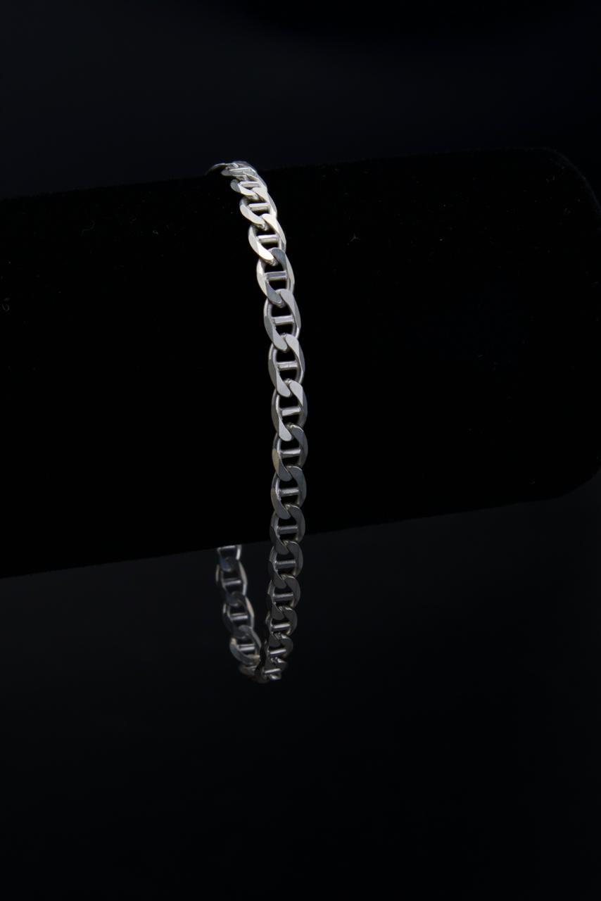 Mariner Link Bracelet in 925 Sterling Silver, 5mm