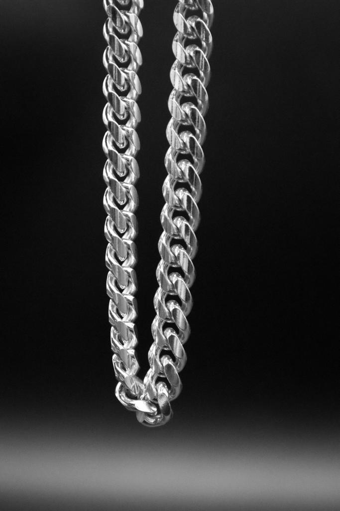 Miami Cuban Link Bracelet in 925 Sterling Silver, 7mm