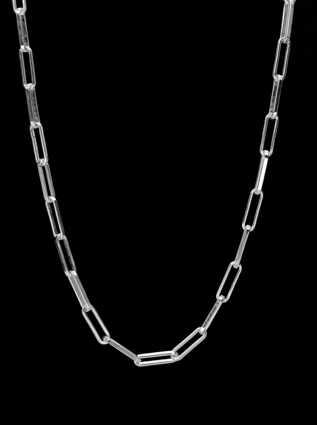 LOCK LINK NECKLACE (4mm)