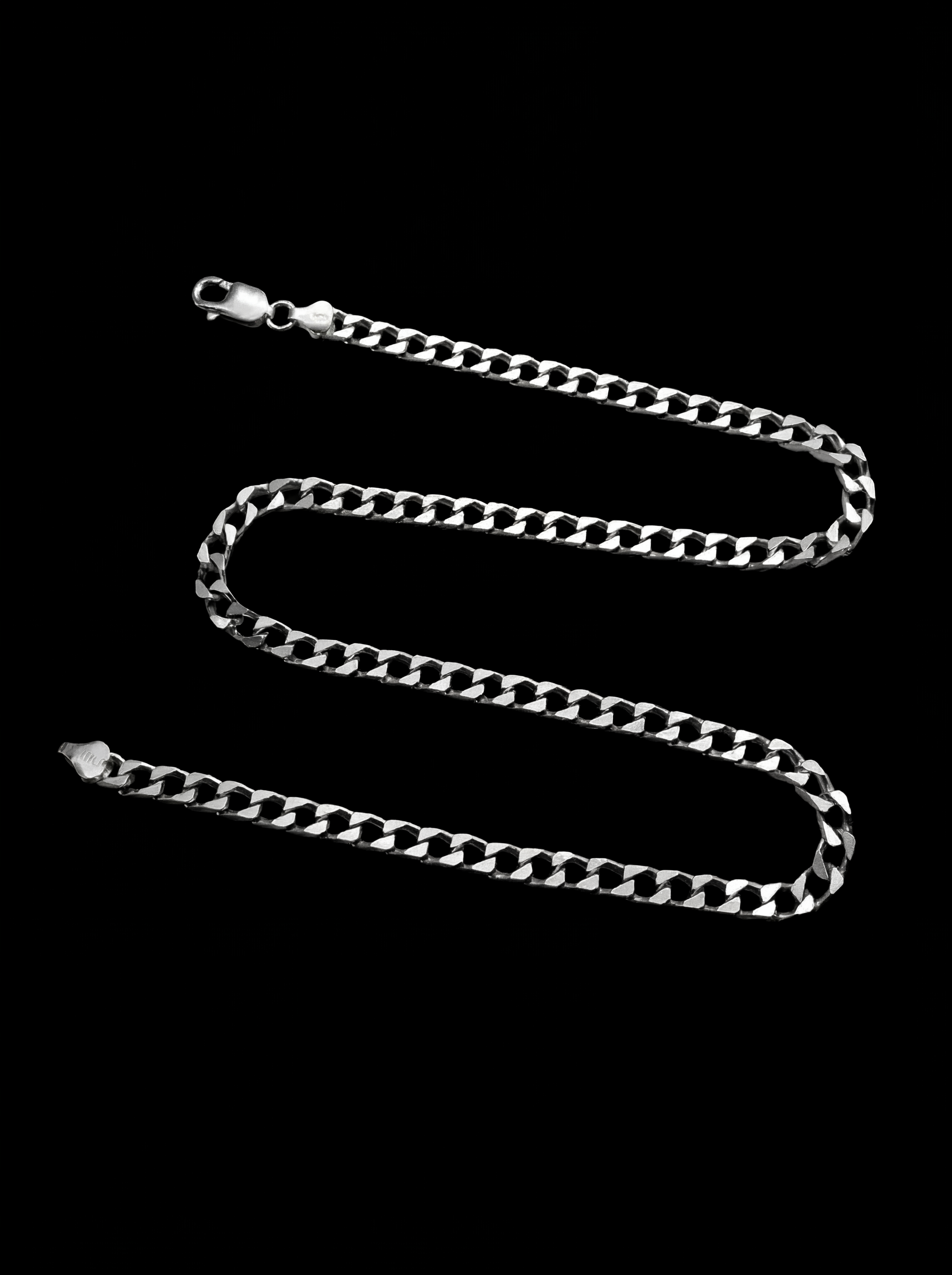 SQUARE CUBAN LINK CHAIN (7mm)