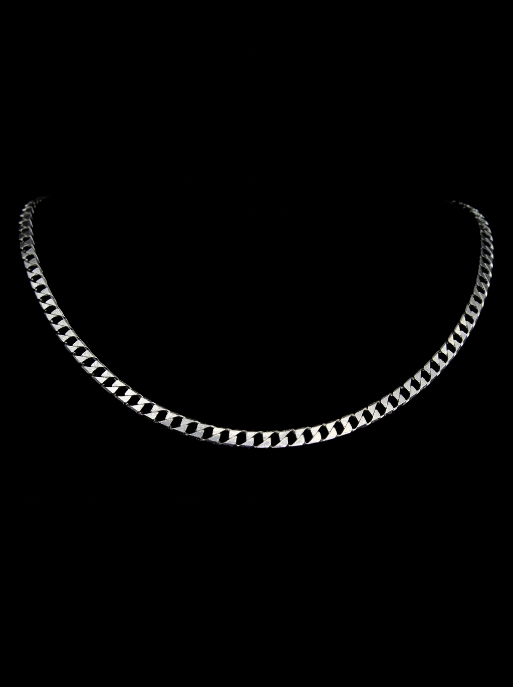 SQUARE CUBAN LINK CHAIN (4mm)
